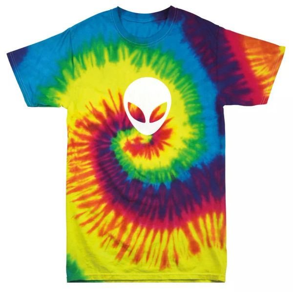 alien head tie dye swirl t-shirt 90's cool xmas gift for trippy ufo space lover, White;black
alien head tie dye swirl t-shirt 90's cool xmas gift for trippy ufo space lover, White;black
