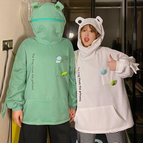 harajuku hoodie women's frog sweat winter pajamas casual autumn embroidery loose doll decorative men's hoodies & sweatshirts, Black
harajuku hoodie women's frog sweat winter pajamas casual autumn embroidery loose doll decorative men's hoodies & sweatshirts, Black