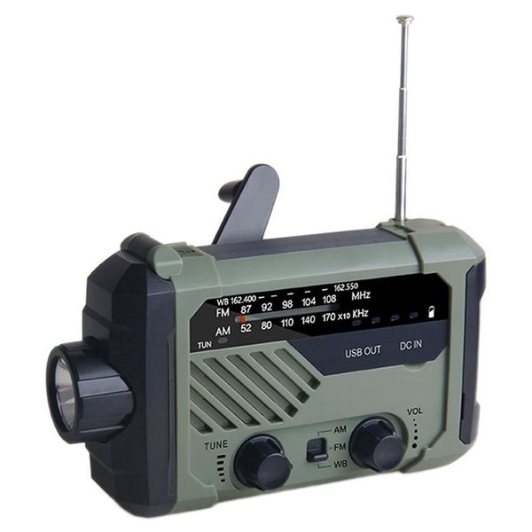 radio weather forecast hand-cranked power portable solar outdoor am / fm noaa
radio weather forecast hand-cranked power portable solar outdoor am / fm noaa