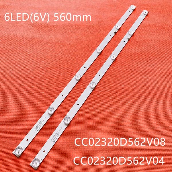 bar lights tv's led backlight strips cc02320d562v08 320l(320e9) 2x6 6s1p 1210 bands ruler cc02320d562v04 32e9 16/3/18 560mm lanes tapes
bar lights tv's led backlight strips cc02320d562v08 320l(320e9) 2x6 6s1p 1210 bands ruler cc02320d562v04 32e9 16/3/18 560mm lanes tapes