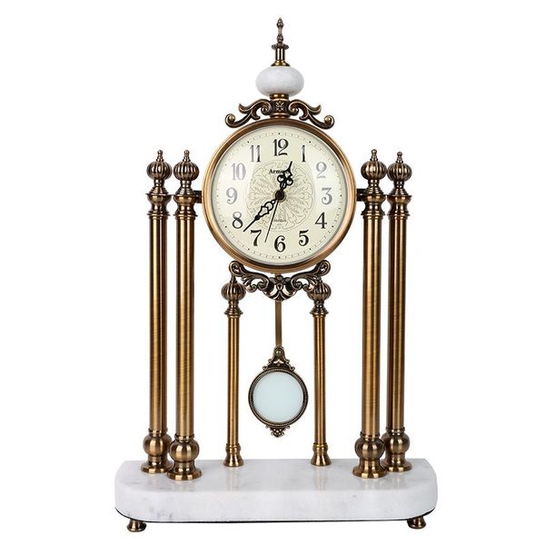 desk & table clocks luxury metaltable shabby chic marble base home clockes metal plated copper finish europe vintage drop
desk & table clocks luxury metaltable shabby chic marble base home clockes metal plated copper finish europe vintage drop
