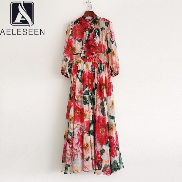 bohemian maxi long dress women 2021 runway fashion bow red flower print lantern sleeve party holiday casual dresses, Black;gray
bohemian maxi long dress women 2021 runway fashion bow red flower print lantern sleeve party holiday casual dresses, Black;gray
