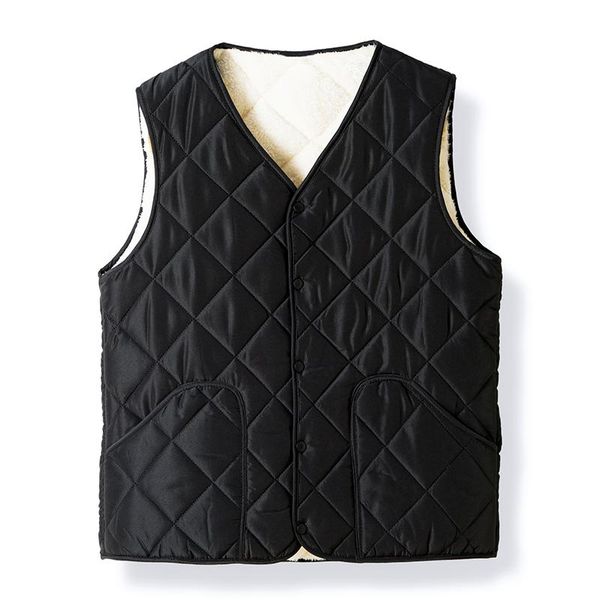 men's vests 2021 autumn mens black fleece vest winter men sleeveless thick parka outerwear wool liner waistcoat xl-4xl, Black;white
men's vests 2021 autumn mens black fleece vest winter men sleeveless thick parka outerwear wool liner waistcoat xl-4xl, Black;white