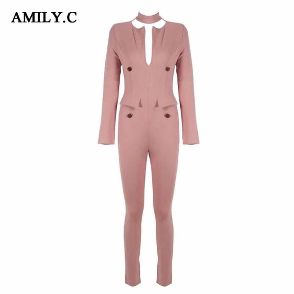 women's jumpsuits & rompers amily.c celebrity runway jumpsuit women 2021 summer v-neck pink button long bodycon club, Black;white
women's jumpsuits & rompers amily.c celebrity runway jumpsuit women 2021 summer v-neck pink button long bodycon club, Black;white