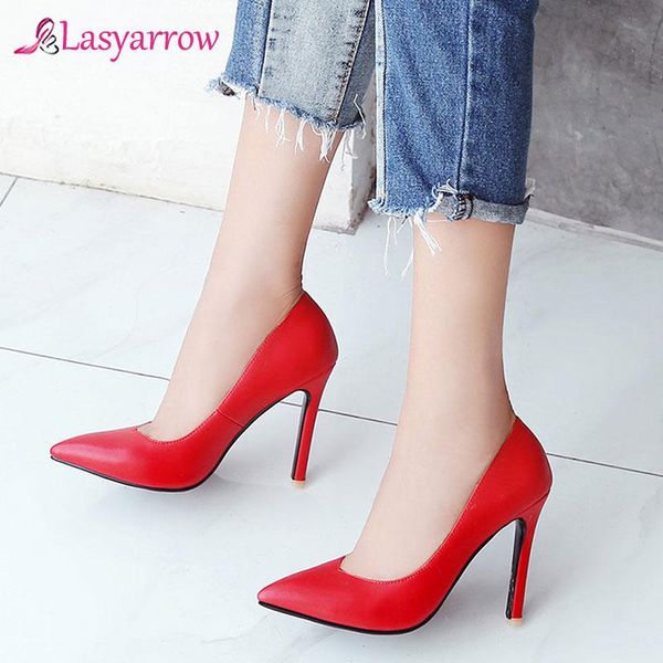 dress shoes lasyarrow brand woman high heels women pumps stiletto thin heel pointed toe black white zapatos feminina shallow red f569
dress shoes lasyarrow brand woman high heels women pumps stiletto thin heel pointed toe black white zapatos feminina shallow red f569