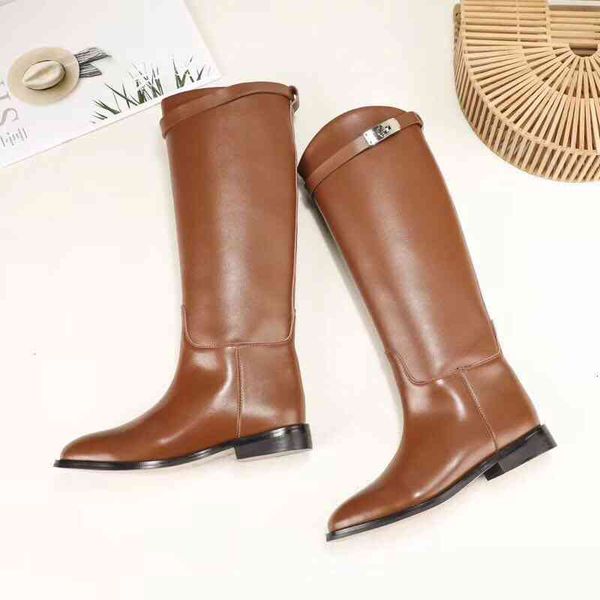 boots leather women genuine knee high fashion ladies motorcycle pointed toe square heel long botas mujer metal shark lock shoes acr6, Black
boots leather women genuine knee high fashion ladies motorcycle pointed toe square heel long botas mujer metal shark lock shoes acr6, Black