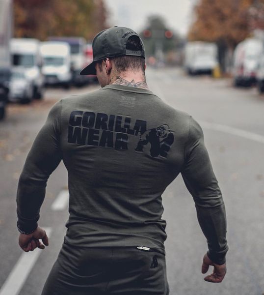 tracksuits fashion movement muscle fitness brothers sports leisure long sleeve t-shirt men's cotton stretch slim pullover, Gray
tracksuits fashion movement muscle fitness brothers sports leisure long sleeve t-shirt men's cotton stretch slim pullover, Gray