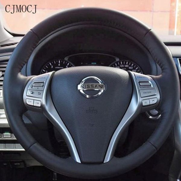 steering wheel covers for qashqai teana tiida x-trail bluebird sylphy hand-stitched black suede cover interior car accessories
steering wheel covers for qashqai teana tiida x-trail bluebird sylphy hand-stitched black suede cover interior car accessories