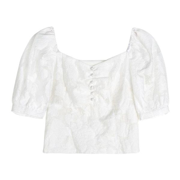 women's blouses & shirts perhaps u women white solid shirt floral v neck half sleeve spring summer puff lace blouse button b0656
women's blouses & shirts perhaps u women white solid shirt floral v neck half sleeve spring summer puff lace blouse button b0656