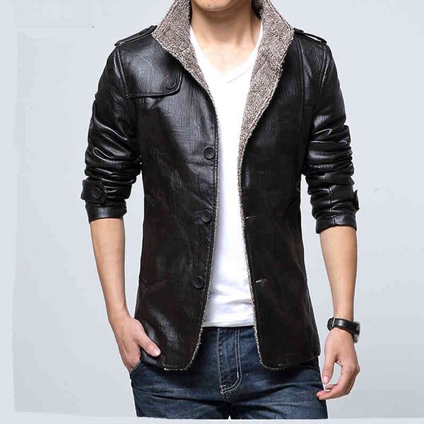 loldeal winter pu casual men thermal coats male faux leather jackets stand collar single breasted, Black
loldeal winter pu casual men thermal coats male faux leather jackets stand collar single breasted, Black