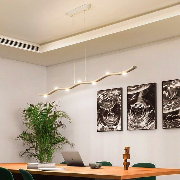 nordic art long strip led chandelier creative studio restaurant bar living room decoration hanging lamps pendant
nordic art long strip led chandelier creative studio restaurant bar living room decoration hanging lamps pendant