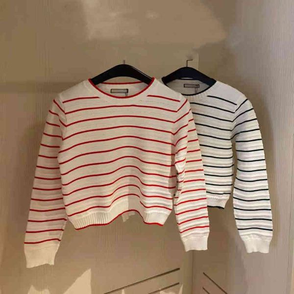 2022 factory wholesale new high version autumn temperament commuter exposed navel cotton knitted round neck pullover short top, White
2022 factory wholesale new high version autumn temperament commuter exposed navel cotton knitted round neck pullover short top, White