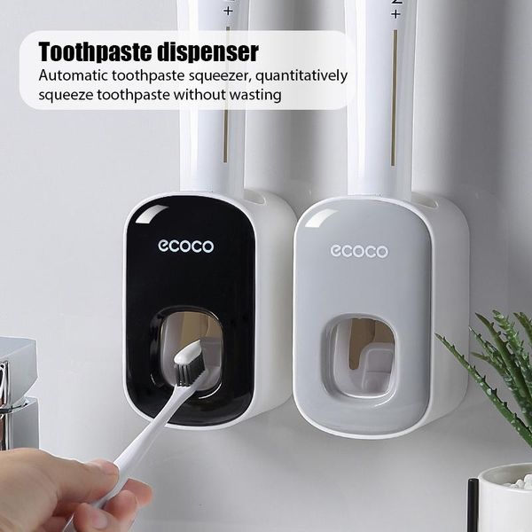 bath accessory set wall mount automatic toothpaste dispenser bathroom accessories squeezer toothbrush holder
bath accessory set wall mount automatic toothpaste dispenser bathroom accessories squeezer toothbrush holder