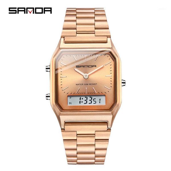 militaire heren horloge analoge digitale waterdicht sport fashion quartz klok mannelijke horlog relogio masculino wristwatches, Slivery;brown
militaire heren horloge analoge digitale waterdicht sport fashion quartz klok mannelijke horlog relogio masculino wristwatches, Slivery;brown