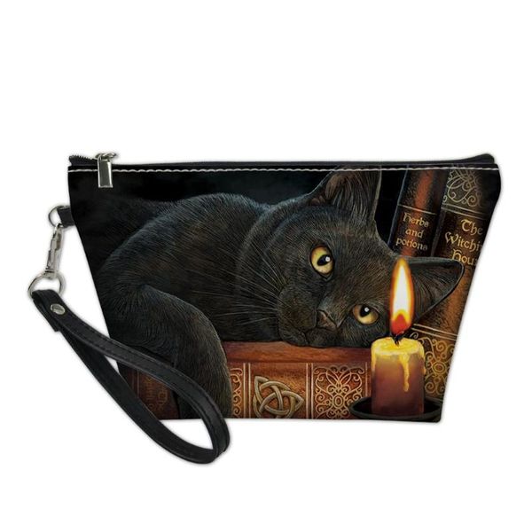 leather women cosmetic cases bags cute gothic cats 3d pattern ladies makeup bag travel make up necessaries pouch toiletry kit
leather women cosmetic cases bags cute gothic cats 3d pattern ladies makeup bag travel make up necessaries pouch toiletry kit