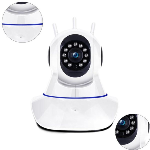 wireless wifi camera 360 degree rotation 720p high definition night vision voice chat mobile phone remote monitors mini cameras
wireless wifi camera 360 degree rotation 720p high definition night vision voice chat mobile phone remote monitors mini cameras