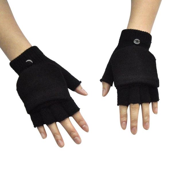 sports gloves 2021 winter warm thickening wool knitted flip fingerless exposed finger thick without fingers mittens glove women, Black
sports gloves 2021 winter warm thickening wool knitted flip fingerless exposed finger thick without fingers mittens glove women, Black