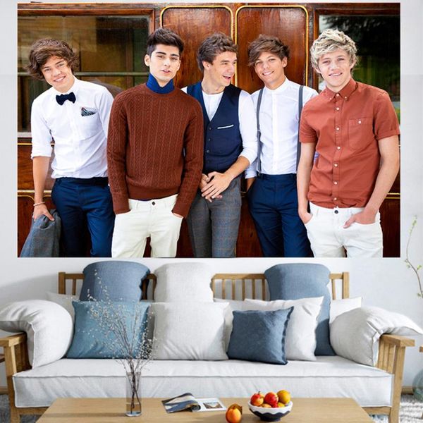 tapestries arrival custom one direction printed tapestry more size home living room bedroom hanging decorative wall blanket, ship
tapestries arrival custom one direction printed tapestry more size home living room bedroom hanging decorative wall blanket, ship