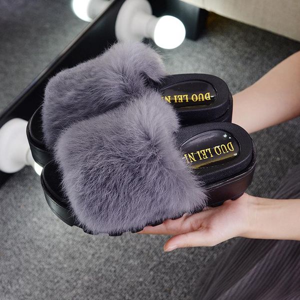 slippers hair slippers, muffins, thick-soled casual women's autumn skid-proof and warm wool 2021 women shoes, Black
slippers hair slippers, muffins, thick-soled casual women's autumn skid-proof and warm wool 2021 women shoes, Black