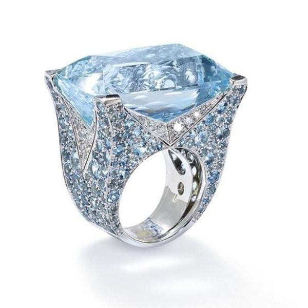fashion blue square big crystal zircon rings for women boho punk wedding finger ring engagement jewelry accessories bijoux femme, Slivery;golden
fashion blue square big crystal zircon rings for women boho punk wedding finger ring engagement jewelry accessories bijoux femme, Slivery;golden