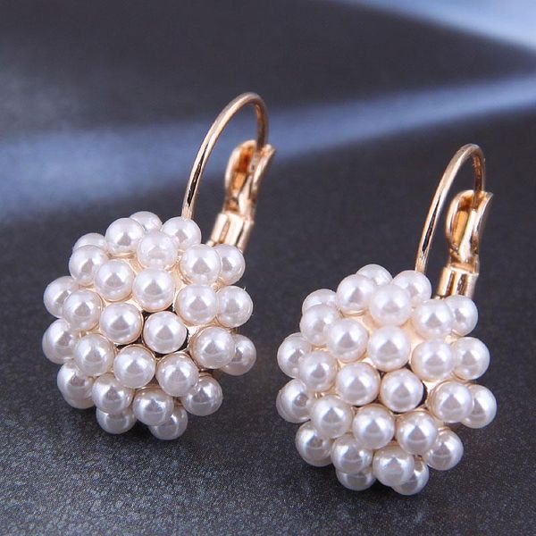 hoop & huggie fashion japan korean earrings for women sweet simulated pearl flower jewelry pendientes gifts, Golden;silver
hoop & huggie fashion japan korean earrings for women sweet simulated pearl flower jewelry pendientes gifts, Golden;silver