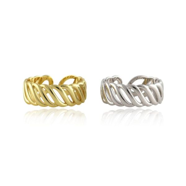 cluster rings s925 sterling silver open ring ins simple geometric irregular hollow opening adjustment jewelry for men women gifts, Golden;silver
cluster rings s925 sterling silver open ring ins simple geometric irregular hollow opening adjustment jewelry for men women gifts, Golden;silver