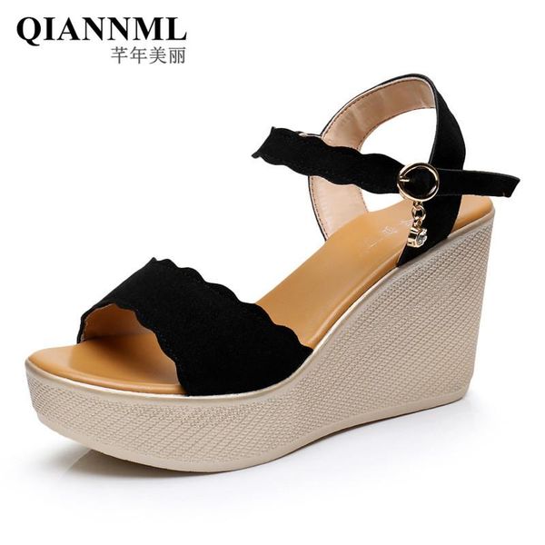 open head plus size wedge sandals women platform shoes 2021 summer 8cm high heels ladies beach 41 42 43, Black
open head plus size wedge sandals women platform shoes 2021 summer 8cm high heels ladies beach 41 42 43, Black