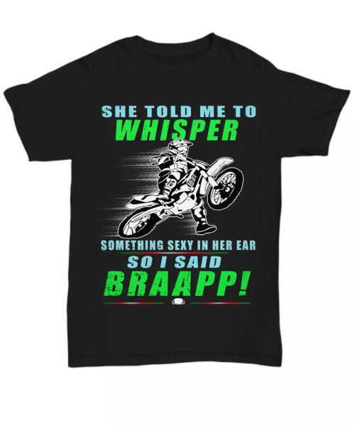 dirt bike rider t-shirt for men funny biker tee gifts motocross motorcycle racer, White;black
dirt bike rider t-shirt for men funny biker tee gifts motocross motorcycle racer, White;black