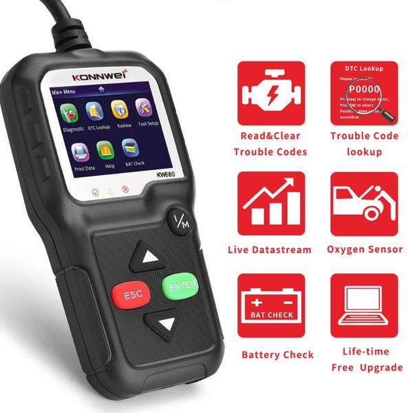 code readers & scan tools kw680 obd2 reader car engine fault detector scanner full function obd 2 auto diagnostic tool
code readers & scan tools kw680 obd2 reader car engine fault detector scanner full function obd 2 auto diagnostic tool