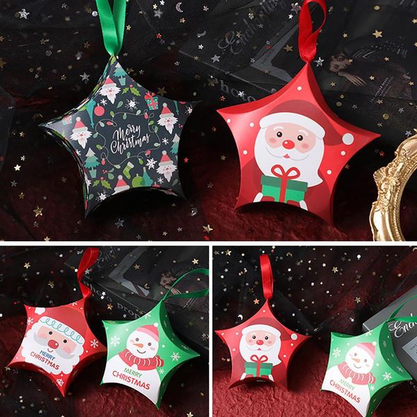 gift wrap 5pcs/pack christmas candy boxes santa claus printed star shape merry pendant family year xmas decoration
gift wrap 5pcs/pack christmas candy boxes santa claus printed star shape merry pendant family year xmas decoration
