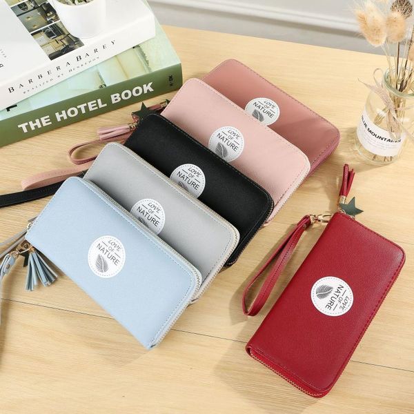 wallets jiulin brand designer leather phone women purses long zipper red coin wallet female money bag card holder clutch, Red;black
wallets jiulin brand designer leather phone women purses long zipper red coin wallet female money bag card holder clutch, Red;black