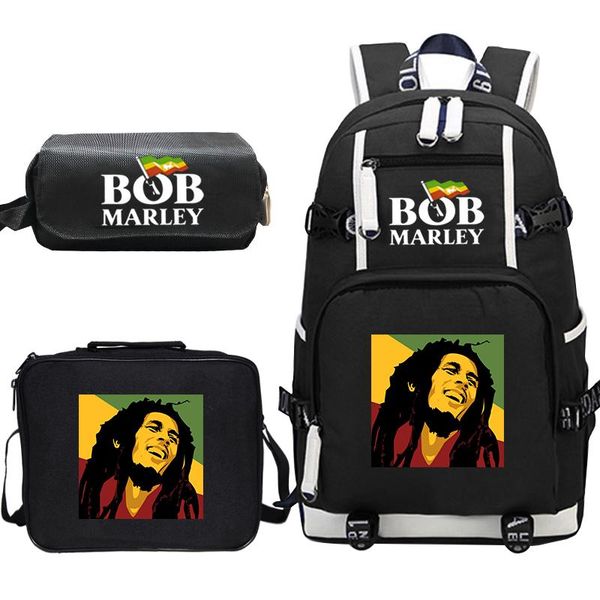 backpack canvas men 3pcs/set bob marley one love bookbag pencil case lunch tote black backpacks for women school bags girls
backpack canvas men 3pcs/set bob marley one love bookbag pencil case lunch tote black backpacks for women school bags girls