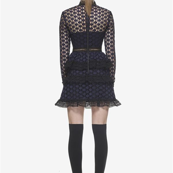 casual dresses high-end custom portrait female clothing autumn/winter fashion runway style blue/white self lace dress bt1r, Black;gray
casual dresses high-end custom portrait female clothing autumn/winter fashion runway style blue/white self lace dress bt1r, Black;gray