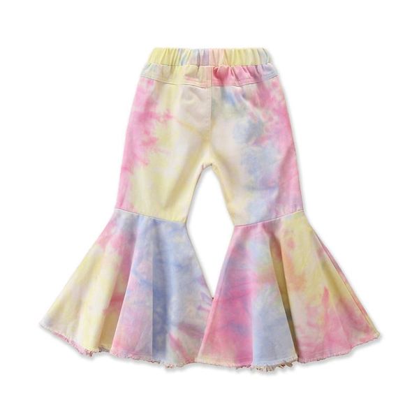 trousers clothes for girls fashion children kids pants flare bottom tie dyed long, Blue
trousers clothes for girls fashion children kids pants flare bottom tie dyed long, Blue