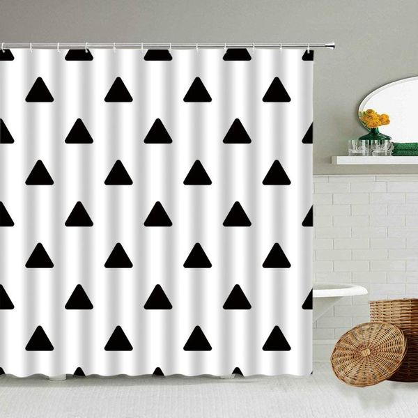 shower curtains black and white geometric pattern curtain triangle round simple style design bathroom waterproof home decoration
shower curtains black and white geometric pattern curtain triangle round simple style design bathroom waterproof home decoration