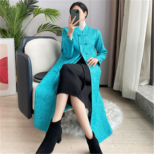 women's trench coats miyake folds 2021 style cotton-padded jacket autumn and winter padded coat large size windbreaker mid-length, Tan;black
women's trench coats miyake folds 2021 style cotton-padded jacket autumn and winter padded coat large size windbreaker mid-length, Tan;black