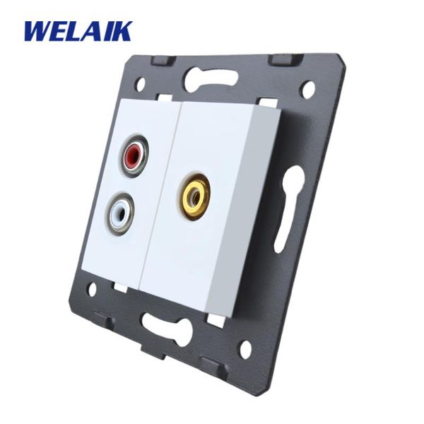 smart home control welaik eu standard-audio+video-socket diy-parts-wall-socket parts-without glass-panel a8afviw/b
smart home control welaik eu standard-audio+video-socket diy-parts-wall-socket parts-without glass-panel a8afviw/b