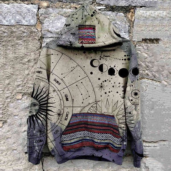 new warm pullover fashion totem printing hooded sweatshirt autumn winter casual long sve loose hoodi streetwear, Black
new warm pullover fashion totem printing hooded sweatshirt autumn winter casual long sve loose hoodi streetwear, Black