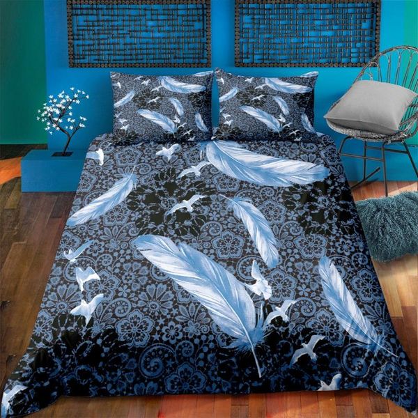 bedding sets peacock feather fashion vintage set 3d wind chimes duvet cover quilt microfiber bedclothes for home textiles
bedding sets peacock feather fashion vintage set 3d wind chimes duvet cover quilt microfiber bedclothes for home textiles