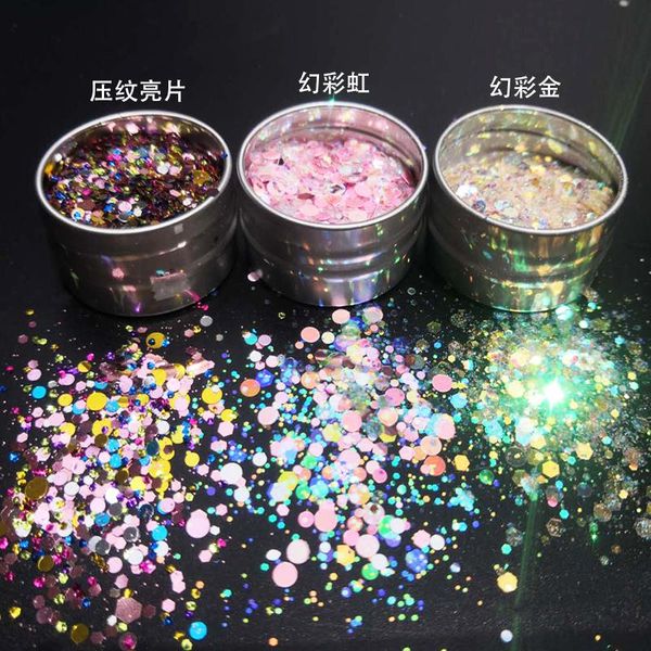 nail glitter 1pot japanese art jewelry fantasy rainbow hexagonal round mixed sequins bright make up/body/nail golden, Silver;gold
nail glitter 1pot japanese art jewelry fantasy rainbow hexagonal round mixed sequins bright make up/body/nail golden, Silver;gold