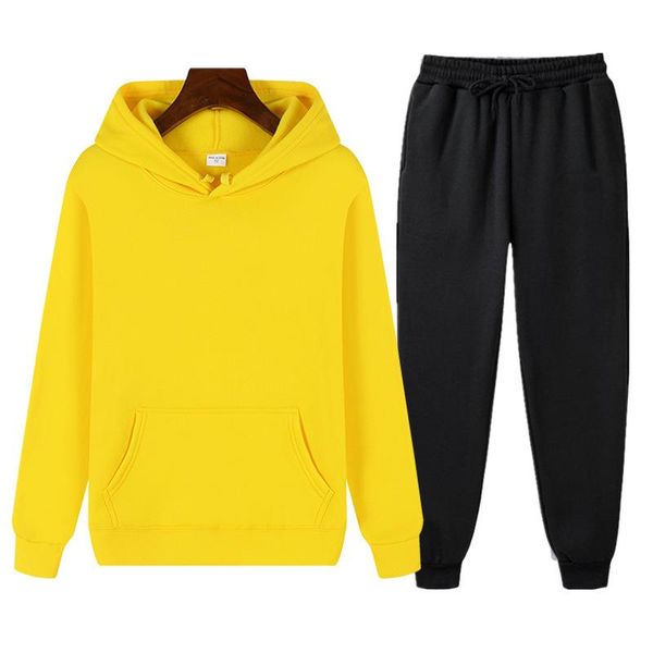 men's tracksuits maycaur brand pure color hoodie + pants two-piece set loose casual super david fashion couple hooded jacket, Gray
men's tracksuits maycaur brand pure color hoodie + pants two-piece set loose casual super david fashion couple hooded jacket, Gray