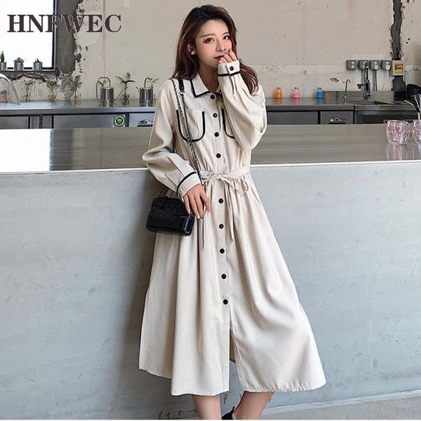 casual dresses long-sleeved shirt dress female 2021 spring and autumn women cotton fashion clothing z847, Black;gray
casual dresses long-sleeved shirt dress female 2021 spring and autumn women cotton fashion clothing z847, Black;gray