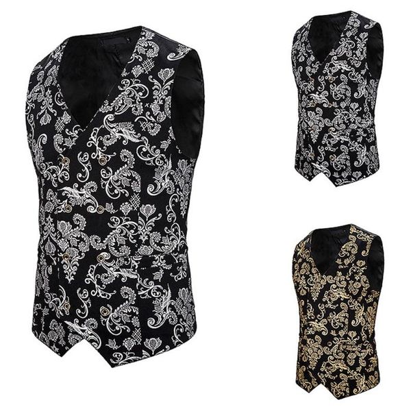 men's vests single-breasted sleeveless wedding business formal printing vestautumn winter boy jobs work trendy style fashion, Black;white
men's vests single-breasted sleeveless wedding business formal printing vestautumn winter boy jobs work trendy style fashion, Black;white