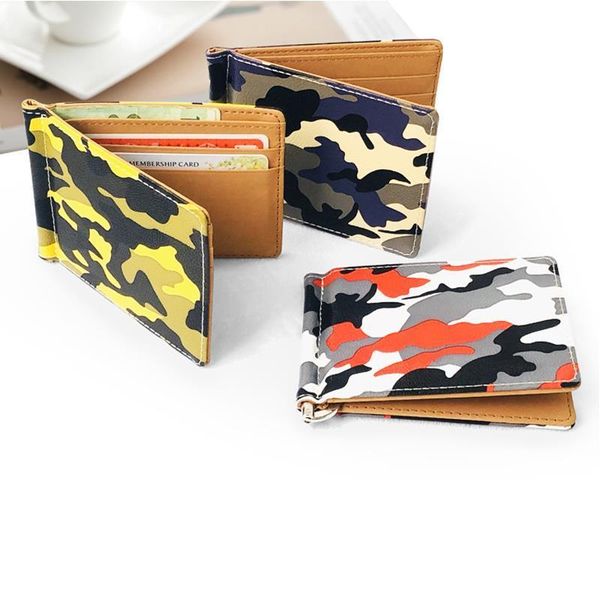 arrival mens leather money clip mini wallet army camouflage thin purse man credit card slots women small cash holder, Red;black
arrival mens leather money clip mini wallet army camouflage thin purse man credit card slots women small cash holder, Red;black
