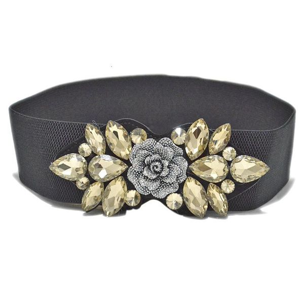 belts for women wide floral rhinestone belt buckles stretchy elastic waist fashion design waistband ceinture, Black;brown
belts for women wide floral rhinestone belt buckles stretchy elastic waist fashion design waistband ceinture, Black;brown