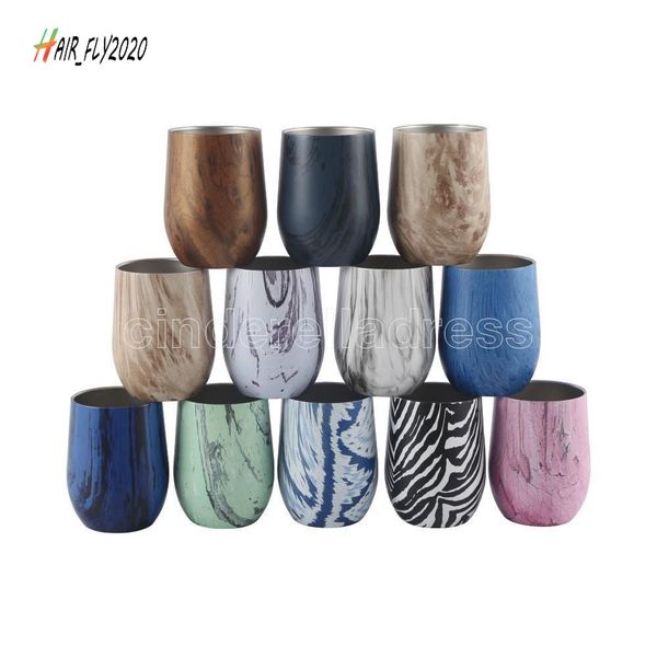 12oz wine tumbler wood grain cup coffee mugs wine glass water bottle 2 layer vacuum insulated wedding party champagne mugs with lid us stock
12oz wine tumbler wood grain cup coffee mugs wine glass water bottle 2 layer vacuum insulated wedding party champagne mugs with lid us stock