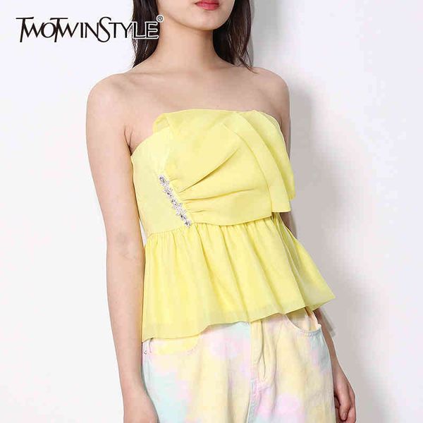 yellow vest for women slash neck sleeveless patchwork ruched solid minimalist vests female fashion clothing 210428, White
yellow vest for women slash neck sleeveless patchwork ruched solid minimalist vests female fashion clothing 210428, White