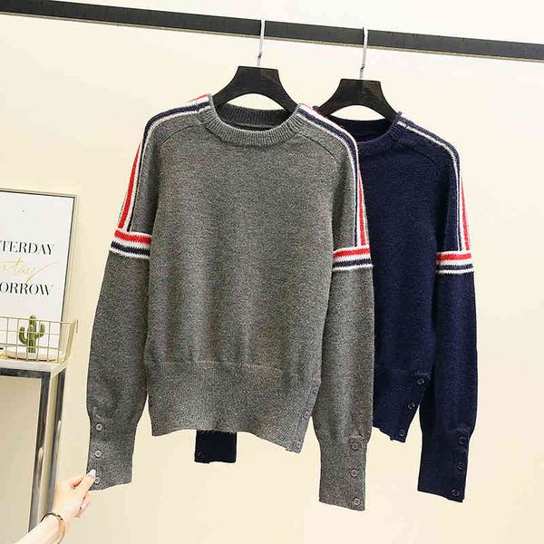 women's sweaters elegant khaki striped print oversized women long knitted winter pullovers loose streetwear sueter mujer 6tsn, White;black
women's sweaters elegant khaki striped print oversized women long knitted winter pullovers loose streetwear sueter mujer 6tsn, White;black