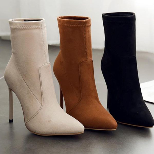 women sandals flock slip on 11cm thin heels high pointed toe shoes sandalias mujer 2021 size 35-42 black beige
women sandals flock slip on 11cm thin heels high pointed toe shoes sandalias mujer 2021 size 35-42 black beige
