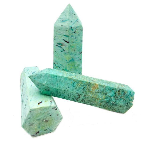 natural chrysocolla wand healing crystals chakra stone point spirit meditation obelisk reiki crystal decoration lucky art gift decorative ob
natural chrysocolla wand healing crystals chakra stone point spirit meditation obelisk reiki crystal decoration lucky art gift decorative ob